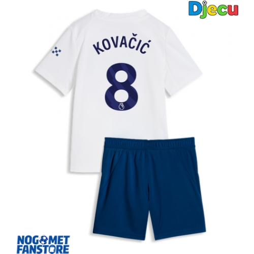 Manchester City Mateo Kovacic #8 Rezervni Dres za djecu 2026-27 Kratak Rukav (+ Kratke hlače)
